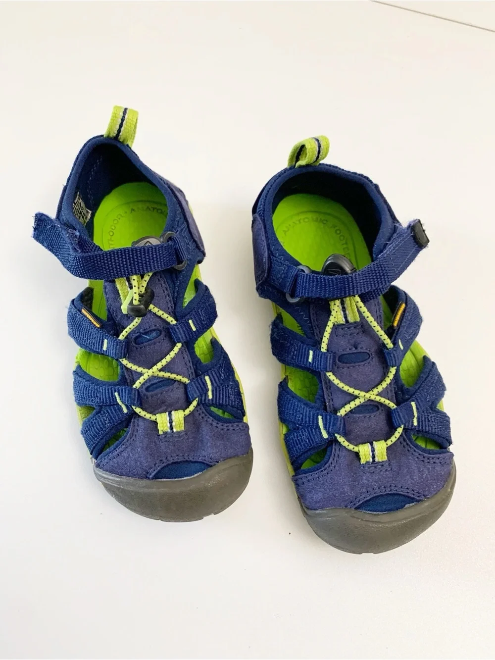 Keen Kids Seacamp 2 CNX Blue Green Outdoor Sandals ~ 13